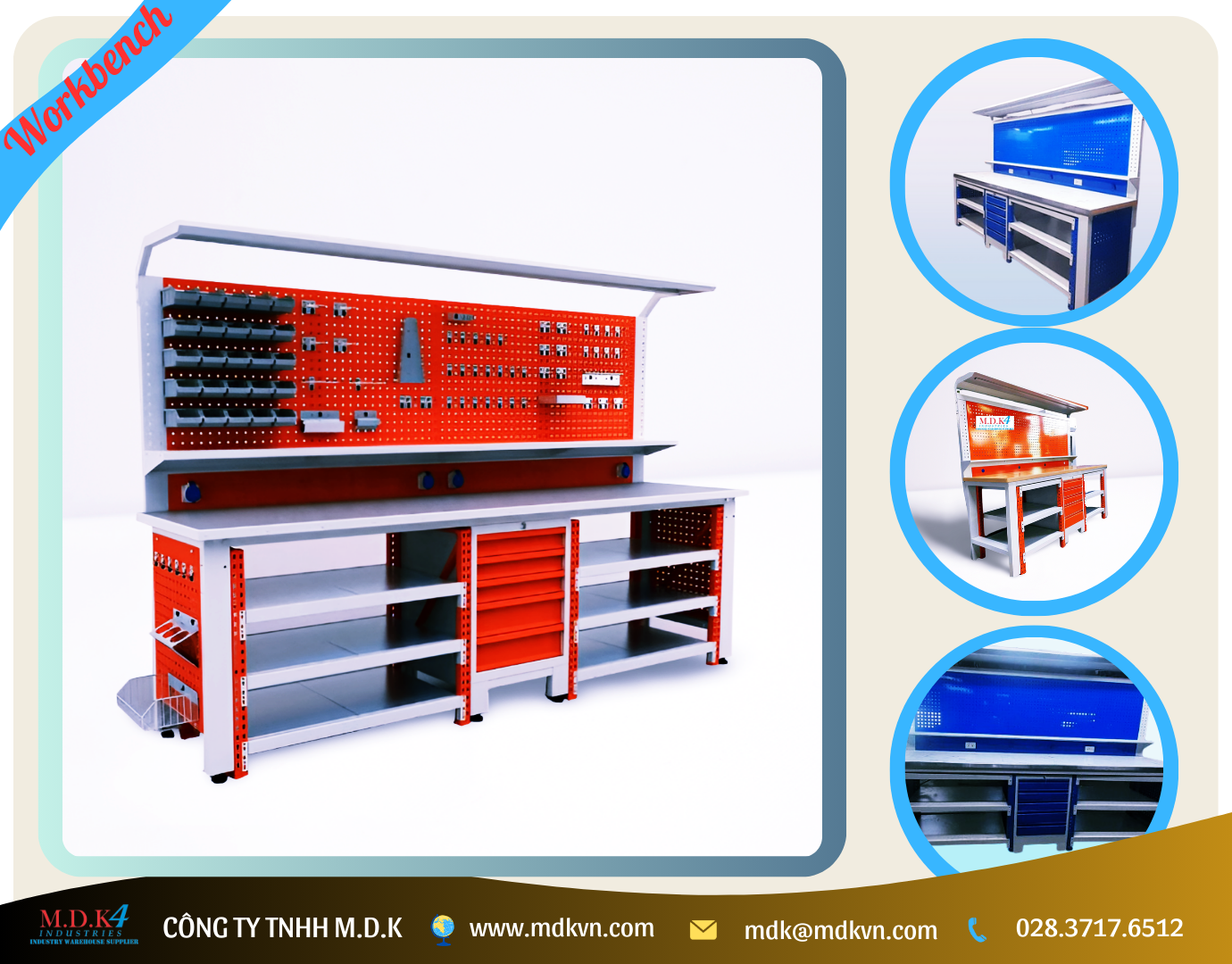 Bàn thao tác / workbench MDK4-007